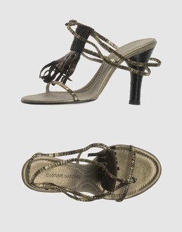 COSTUME NATIONAL - CHAUSSURES - Sandales � talons sur YOOX.COM