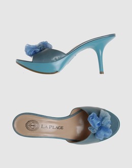 LA PLAGE BY LES TROPEZIENNES - CHAUSSURES - Sandales � talons sur YOOX.COM