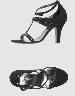 EMPORIO ARMANI - CHAUSSURES - Sandales � talons sur YOOX.COM