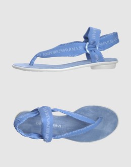 EMPORIO ARMANI - CHAUSSURES - Tongs - SUR YOOX.COM