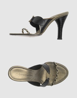 COSTUME NATIONAL - CHAUSSURES - Sandales � talons sur YOOX.COM