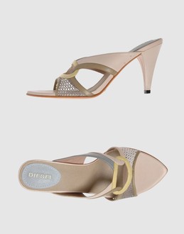 DIESEL - CHAUSSURES - Sandales � talons sur YOOX.COM