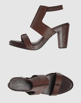 DIESEL - CHAUSSURES - Sandales � talons sur YOOX.COM