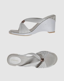 DIESEL - CHAUSSURES - Semelles compens�es sur YOOX.COM