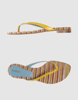 MISSONI - CHAUSSURES - Tongs sur YOOX.COM