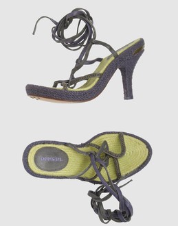 DIESEL - CHAUSSURES - Sandales � talons sur YOOX.COM