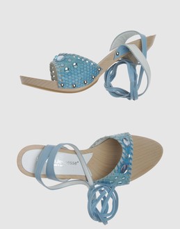 FAUZIAN JEUNESSE' - CHAUSSURES - Sandales � talons sur YOOX.COM