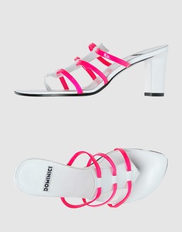 DOMINICI - CHAUSSURES - Sandales � talons sur YOOX.COM