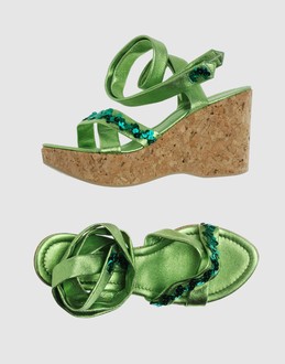 FACONDINI - CHAUSSURES - Semelles compens�es sur YOOX.COM
