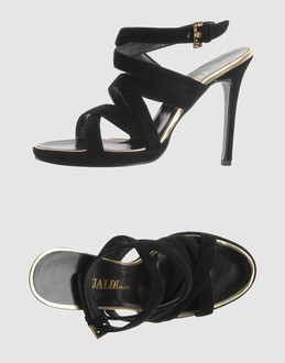 LUALDI - CHAUSSURES - Sandales � talons sur YOOX.COM