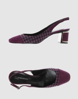 DIEGO DOLCINI - CHAUSSURES - Escarpins ouverts sur YOOX.COM