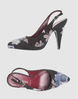 PRADA - CHAUSSURES - Escarpins ouverts - SUR YOOX.COM