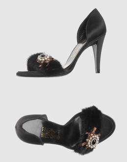 SALVATORE FERRAGAMO - CHAUSSURES - Sandales � talons sur YOOX.COM