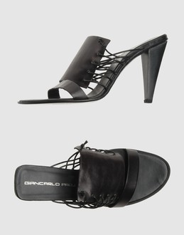 GIANCARLO PAOLI - CHAUSSURES - Sandales � talons sur YOOX.COM