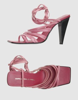 GIANCARLO PAOLI - CHAUSSURES - Sandales � talons sur YOOX.COM