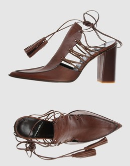 MALLONI - CHAUSSURES - Escarpins ouverts sur YOOX.COM