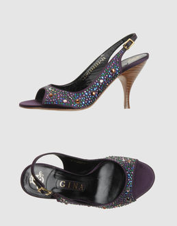 GINA - CHAUSSURES - Sandales � talons sur YOOX.COM