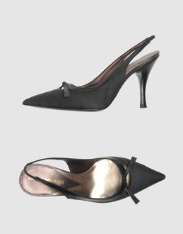 EMPORIO ARMANI - CHAUSSURES - Escarpins ouverts - SUR YOOX.COM