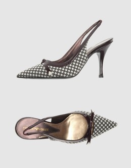EMPORIO ARMANI - CHAUSSURES - Escarpins ouverts - SUR YOOX.COM