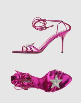 Le silla Women - Footwear - High-heeled sandals Le silla on YOOX :  star high heels pink bright pink