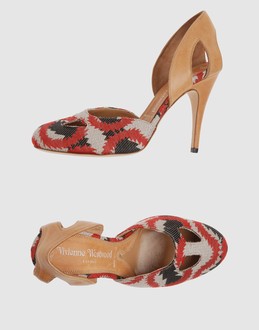 VIVIENNE WESTWOOD Women - Footwear - Closed-toe slip-ons VIVIENNE WESTWOOD on YOOX :  pumps mod closed toes heels
