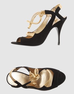 Givenchy Women - Footwear - High-heeled sandals Givenchy on YOOX :  tie black givenchy leather