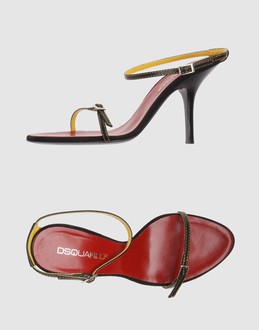 DSQUARED2 - ���f�B�[�X - �C - �q�[���t���T���_�� on YOOX.COM