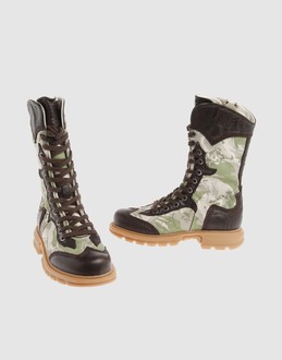 Anfibi Diesel con suola in gomma