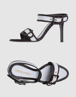 Dsquared2 Women - Footwear - High-heeled sandals Dsquared2 on YOOX Dsquared2 Women - Footwear - High-heeled sandals Dsquared2 on YOOX
