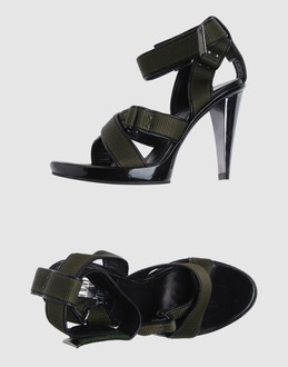 RODOLPHE MENUDIER Women - Footwear - High-heeled sandals RODOLPHE MENUDIER on YOOX :  leather designer high-heeled sandals rodolphe menudier