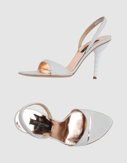 SERGIO ROSSI - ���f�B�[�X - �C - �q�[���t���T���_�� on YOOX.COM