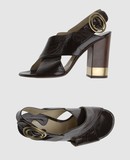 CHLOE CALZATURE Sandali con tacco su YOOXCOM