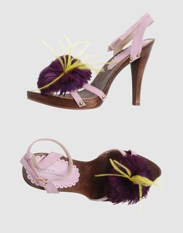 DAVID ACKERMAN - ���f�B�[�X - �C - �q�[���t���T���_�� on YOOX.COM