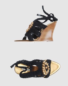 LE SILLA Women - Footwear - Wedge LE SILLA on YOOX :  wedges cotton women accessories