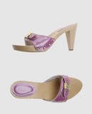 SCHOLL CALZATURE Sandali con tacco su YOOXCOM