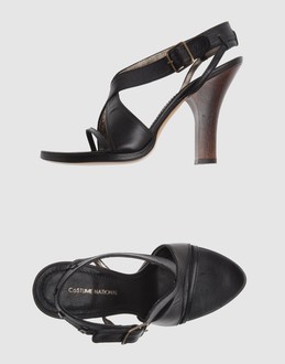 Costume national chaussures sandales à talons