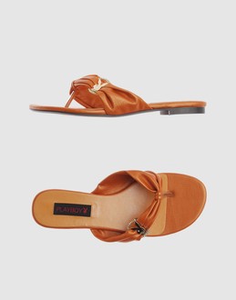 PLAYBOY - CHAUSSURES - Tongs - sur YOOX.COM
