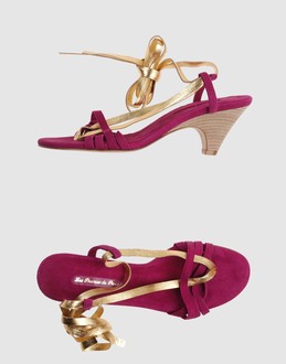 LES PRAIRIES DE PARIS CALZATURE Sandali con tacco su YOOX.COM