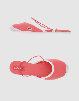 Lacoste chaussures sabots