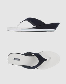 Lacoste chaussures semelles compens&eacute;es