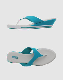 Lacoste chaussures semelles compens&eacute;es