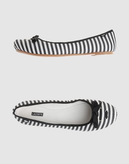 LACOSTE - CHAUSSURES - Ballerines - sur YOOX.COM