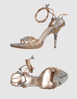 GIORGIO ARMANI CALZATURE Sandali con tacco su YOOX.COM
