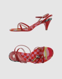FORNARINA CALZATURE Sandali con tacco su YOOX.COM