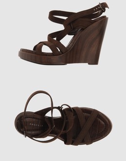 Proenza schouler chaussures semelles compensées