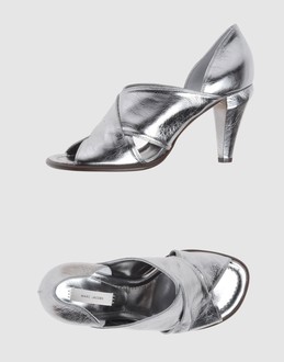 CHLOE' Women - Footwear - High-heeled sandals CHLOE' on YOOX :  metallic chloe shoes