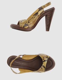 Proenza schouler chaussures sandales à talons