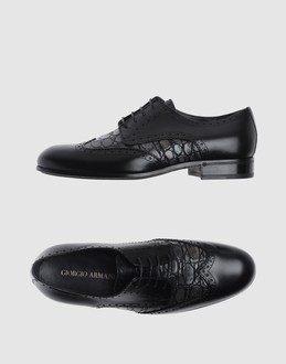 Giorgio armani chaussures chaussures ã  lacet