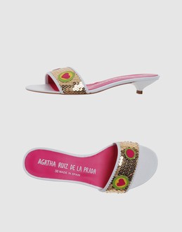 AGATHA RUIZ DE LA PRADA FOOTWEAR Sandals on YOOXCOM