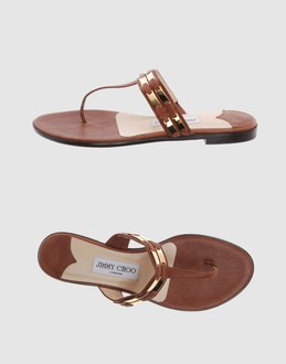 JIMMY CHOO LONDON - CHAUSSURES - Tongs - sur YOOX.COM